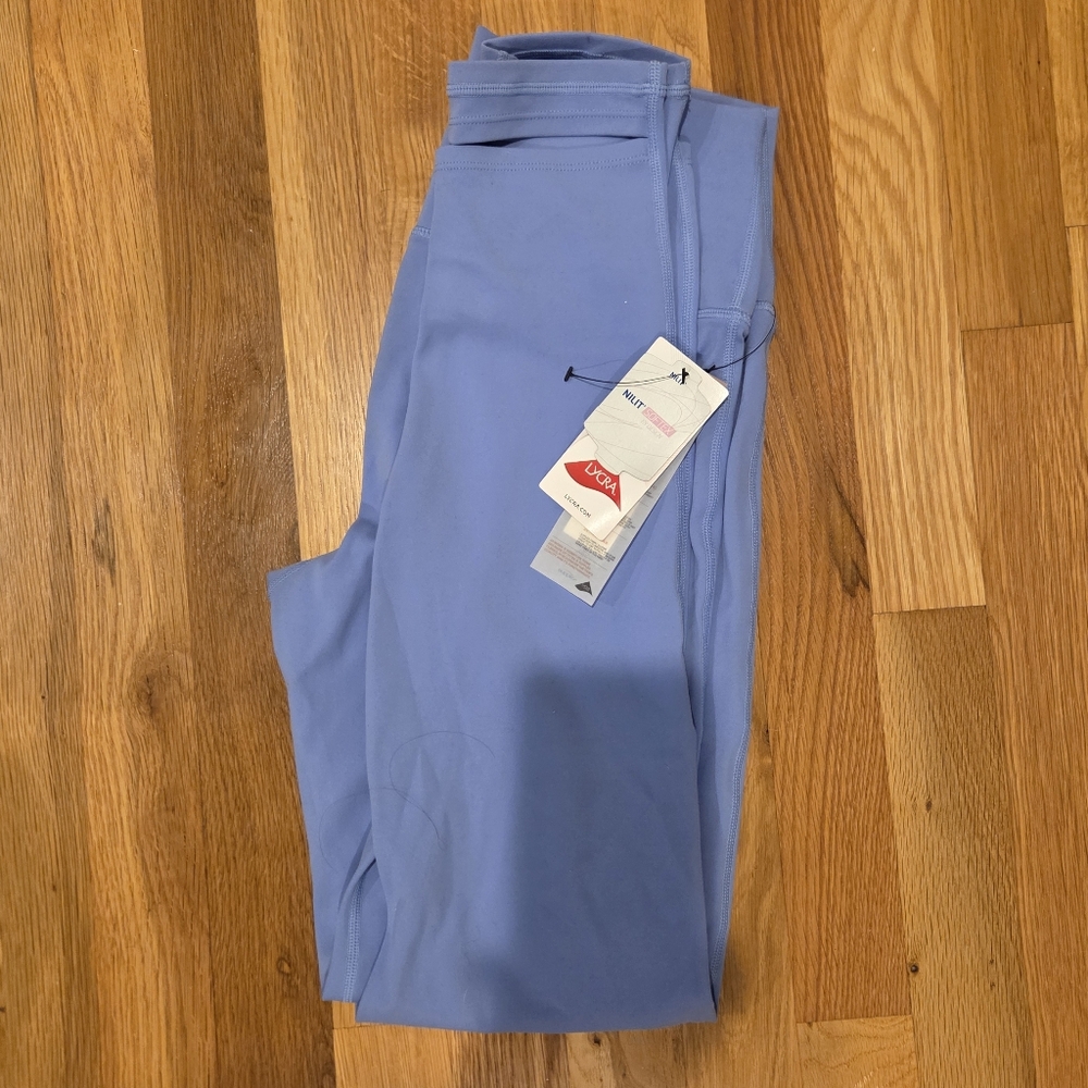 Blue Athletic Leggings